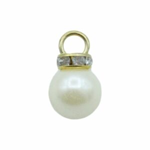 Pearl / Crystal Bauble - 20mm