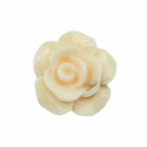 Rosette - 12mm - Apricot