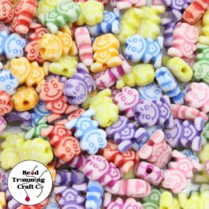 Frog Bead - 12mm - Mix Colour - Price per gram