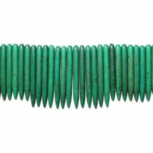 Spike Beads – 20 to 40mm - Chocolate - 40cm Strand