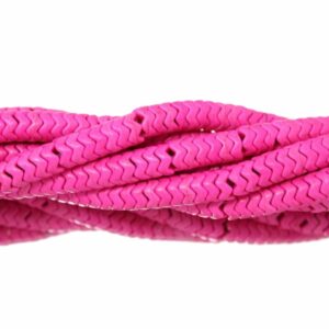 Snake Beads – 8mm - Pink - 40cm Strand