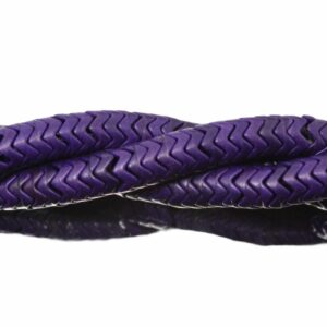 Snake Beads – 10mm - Purple - 40cm Strand