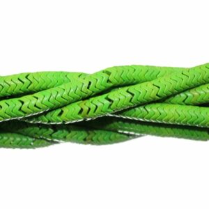 Snake Beads – 10mm - Green - 40cm Strand