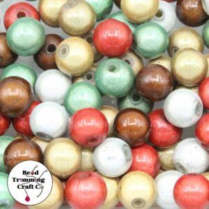 Mystery Bead - Round - 8mm - Mix Colour