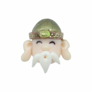 Viking King - Head Bead - 20mm