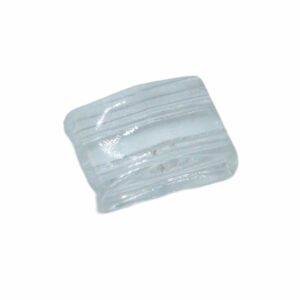 Rectangle Bead - 2 Hole - 14mm - Clear