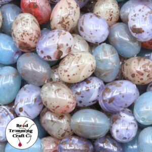 Oval Bead – 15mm – Mix Colour