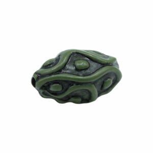 Walnut Bead – 35mm - Green