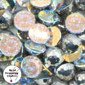 Swarovski Fancy Cabochon - 8mm - AB CAL