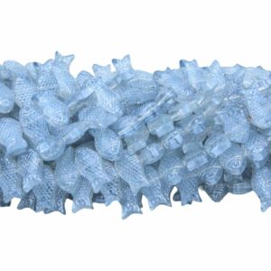 Fish Bead - 15 x 8mm - 84cm Strand - Blue Shade