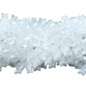 Fish Bead - 15 x 8mm - 84cm Strand - AB