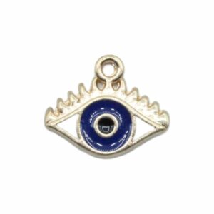 Eye Charm - 15mm - Gold