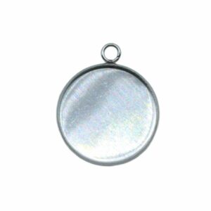 Bezel Setting - Round - Stainless Steel - 16mm