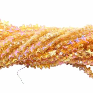 Star Bead - 9mm - Astral Pink - 70cm Strand