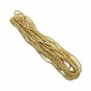 Seed Bead Hank - 11/0 - Preciosa - Gold Metallic - 18 grams