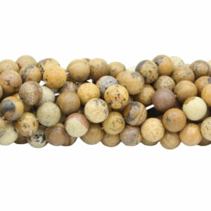 Picture Jasper - 4mm Round - 39cm Strand