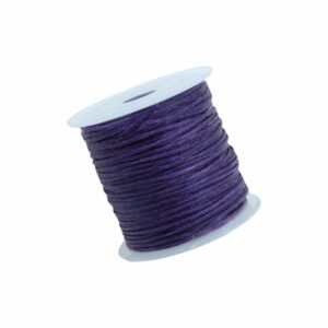 Waxed Nylon – 1mm – Purple – 45 Meters
