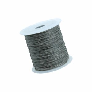Waxed Nylon – 1mm – Dark Grey – 45 Meters
