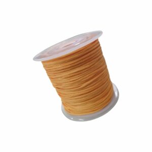 Waxed Nylon – 1mm – Orange – 45 Meters
