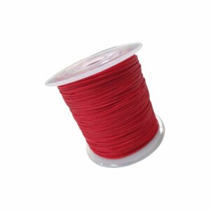 Waxed Nylon – 1mm – Red – 45 Meters