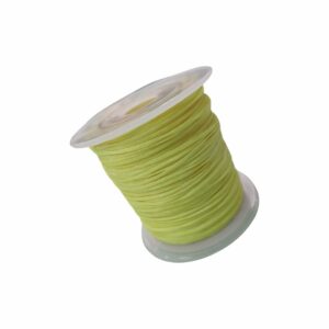 Waxed Nylon – 1mm – Lime – 45 Meters