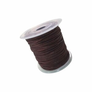 Waxed Nylon – 1mm – Brown – 45 Meters