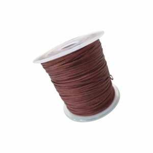 Waxed Nylon – 1mm – Light Brown – 45 Meters
