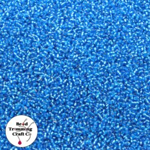 Seed Bead - 15/0 - Blue Silverlined - Price Per Gram