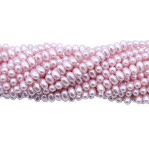 Potato Pearl - 8mm - Pink - 44cm Strand