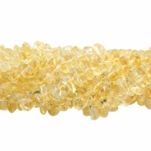Citrine - Smooth Nugget - 16mm - 40cm Strand