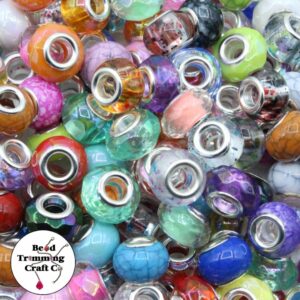 Spacer / Rondelle Bead - 14 to 15mm - Mix