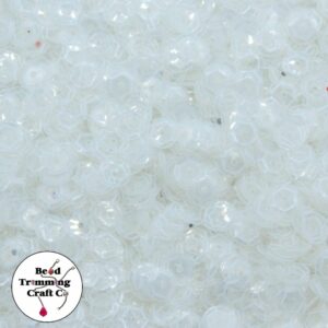 Sequin - Round - Cup – 10mm – Clear - Price per gram