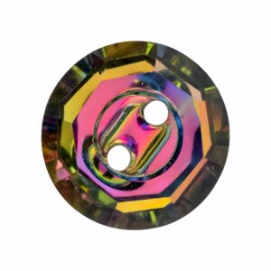 10mm - Swarovski Crystal Button - Art 3022 - Vitrail Medium