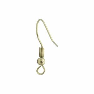 Fish Hook - 22mm - Stainless Steel - Gold