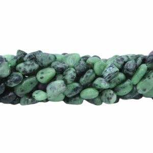6 to 8mm Nugget Shape Bead - Epidote Ruby - 39cm Strand