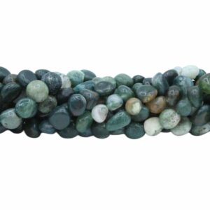 6 to 8mm Nugget Shape Bead - Ocean Jasper - 39cm Strand