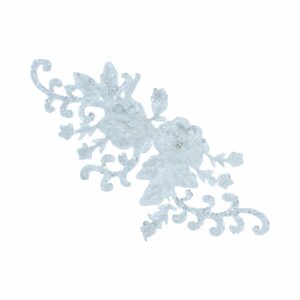 39cm - Floral Motif - Mother Of Pearl