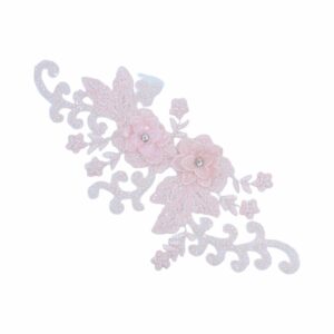 39cm - Floral Motif - Pink