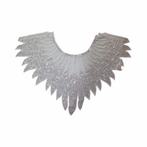 50cm - Neck Piece - White Luster