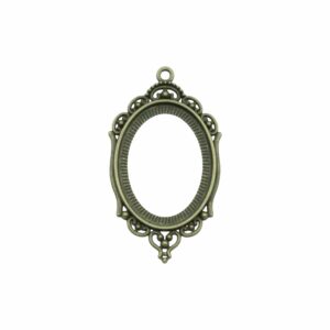 Oval Setting - 65mm - Brass