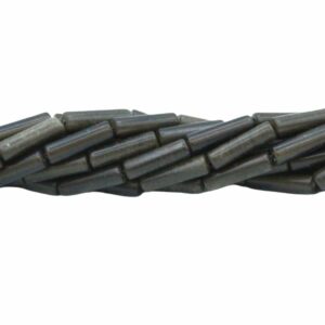 13 x 4mm Tube Bead - Golden Obsidian - 38cm Strand