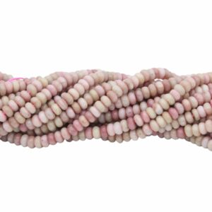 4 x 2mm Rondelle Shape Bead - Rhodonite - 39cm Strand
