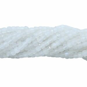 Cube Bead – 2.5mm - 39cm Strand - Moonstone