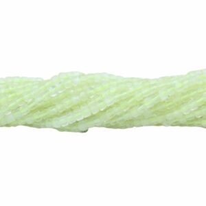 Cube Bead – 2.5mm - 39cm Strand - Lemon Crystal
