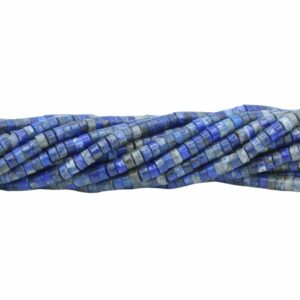4 x 2mm Heishi Bead - Lapis - 38cm Strand