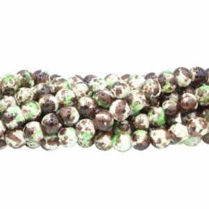 Agate - Round Bead – Fun Dye - 8mm – 35cm strand