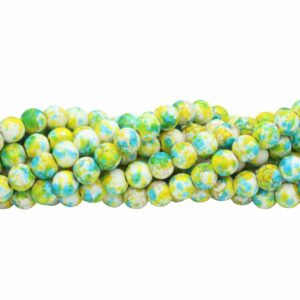 Agate - Round Bead – Fun Dye - 8mm – 35cm strand