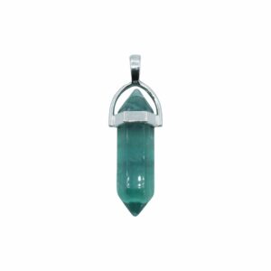 Fluorite - Double Point Pendant – 43mm