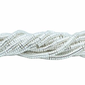Hematite - Spacer Bead - 4mm – Silver - 40cm strand