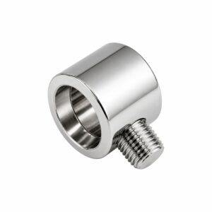 Crimp - Push Lock - 3.2 x 2.0mm - Antique Silver